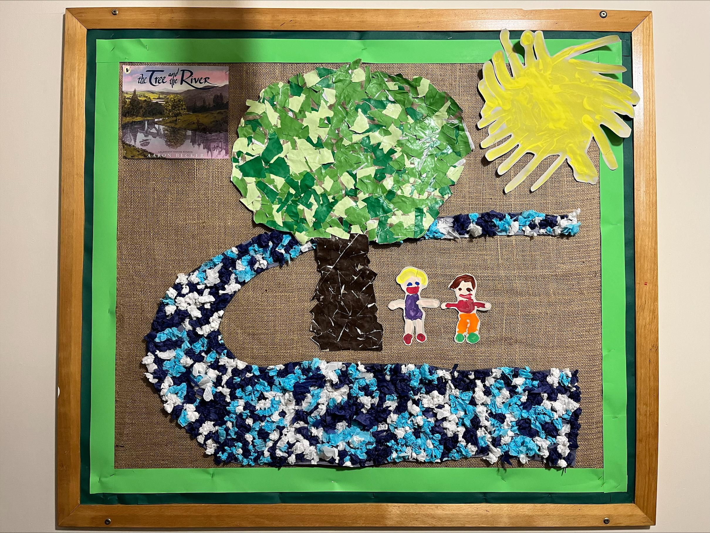 Collaborative art EYFS